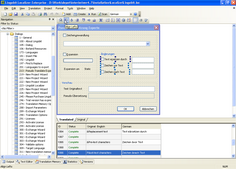 Dialog editor for translation