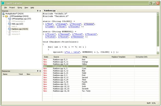 Lingobit Extractor - Extracts hard-coded strings to resources